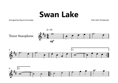 Swan Lake (arr. Glauco Fernandes)