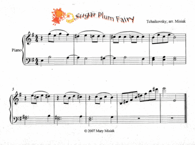 Sugar Plum Fairy (arr. Mary M. Misiak)