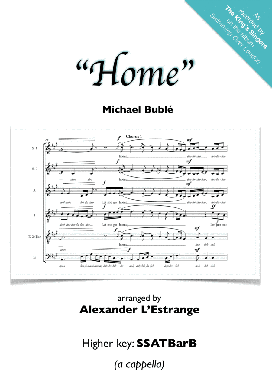 Home (arr. Alexander L'Estrange)