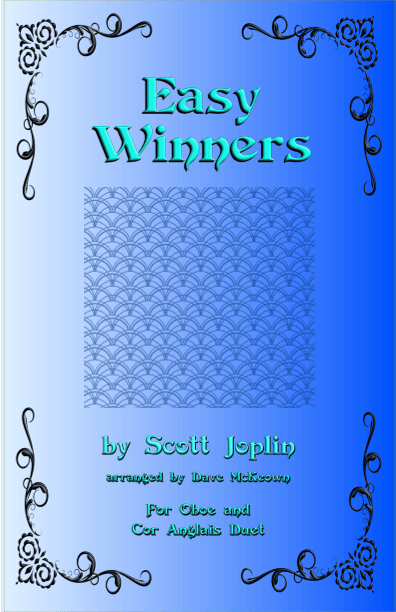 The Easy Winners, Duet for Oboe and Cor Anglais (or English Horn) (arr. David McKeown)