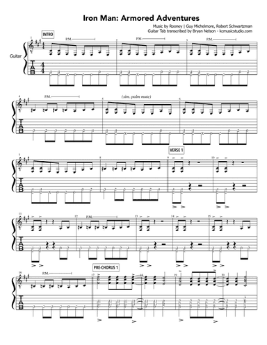 Iron Man Armored Adventures (arr. Bryan Nelson)
