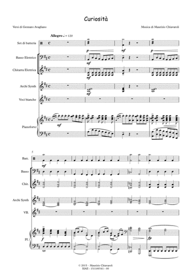 Curiosità (band version)