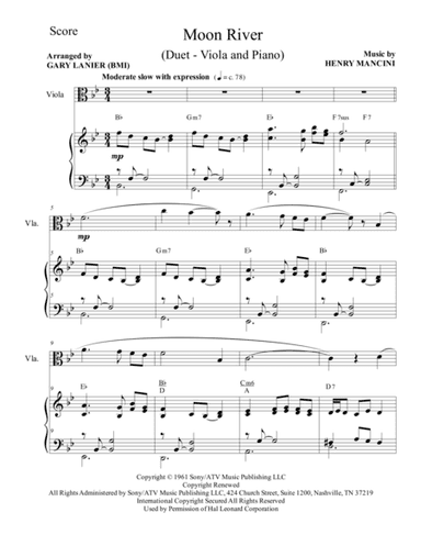 Moon River (arr. Gary Lanier)