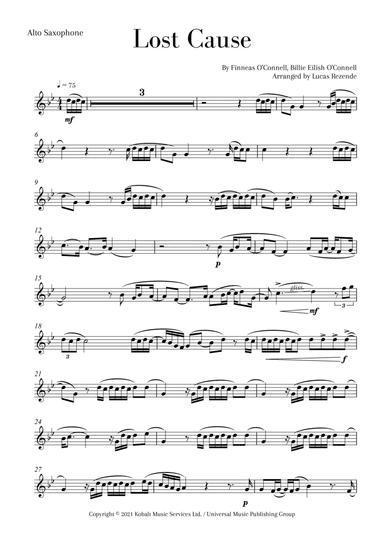 Lost Cause (arr. Lucas Rezende)