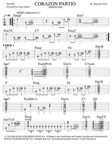 Corazon Partio (arr. Jorge Juárez)