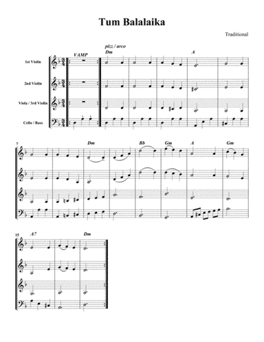 Tum Balalaika (arr. Be'eri Moalem)