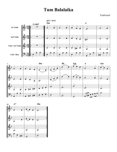 Tum Balalaika (arr. Be'eri Moalem)