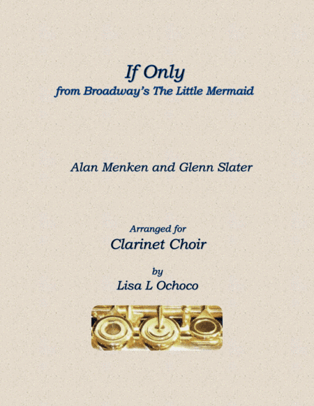 If Only (quartet) (arr. Lisa L Ochoco)