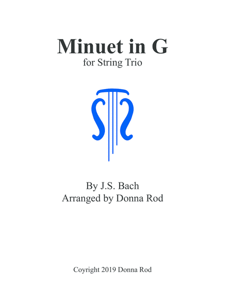 Minuet in G (arr. Donna Rod)