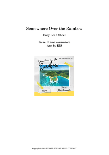 Somewhere Over The Rainbow/what A Wonderful World (arr. RIS)