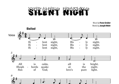 Silent Night (arr. Tiago Cordeiro)