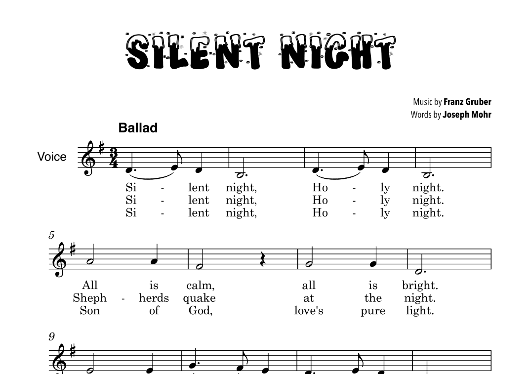 Silent Night (arr. Tiago Cordeiro)