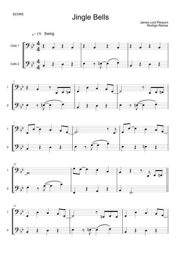 Jingle Bells (arr. Rodrigo Ramos)