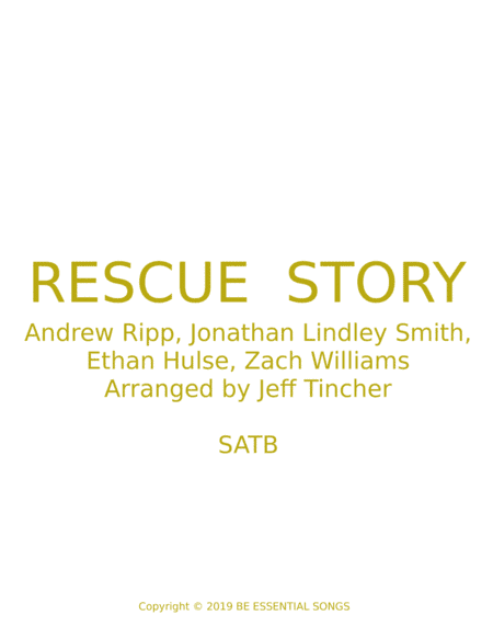 Rescue Story (arr. Jeff Tincher)