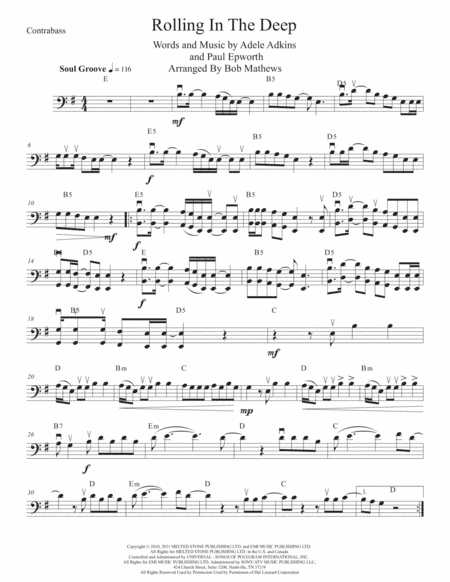 Rolling In The Deep (arr. Bob Mathews)