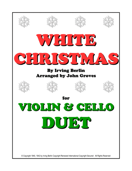 White Christmas (arr. John Groves)