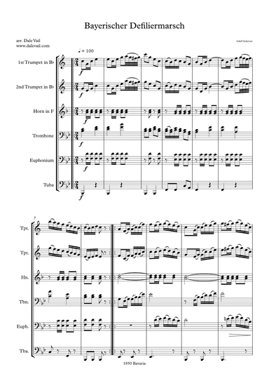 Bayerischer Defiliermarsch (arr. Dale Vail)