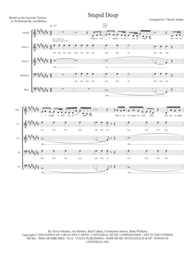 Stupid Deep (arr. Charlie Arthur)