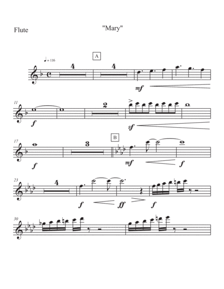 Mary Prelude for Concert Band (Set of Parts)