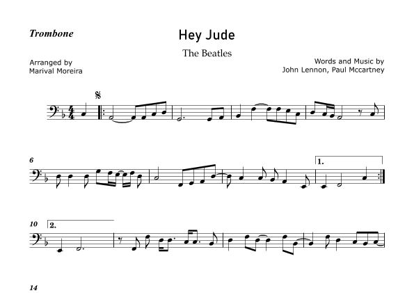 Hey Jude (arr. Marival Moreira)