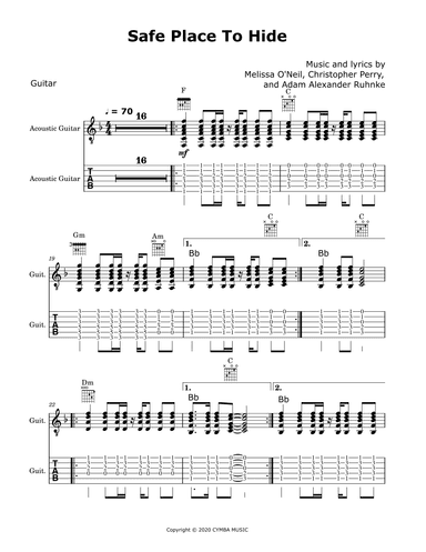 Safe Place To Hide (arr. David Lartey)