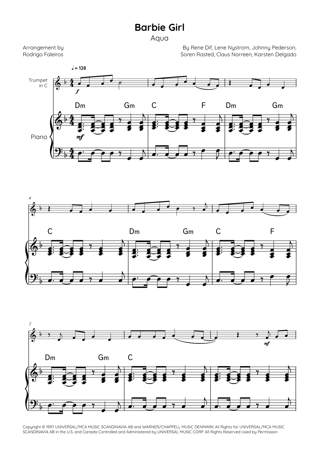 Barbie Girl (arr. Rodrigo Faleiros)