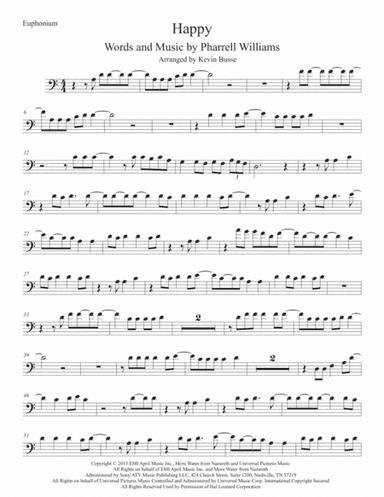 Happy (arr. Kevin Busse)
