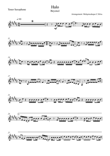 Halo (arr. Melquisedeque C.Silva)