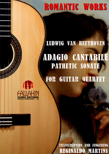 ADAGIO CANTABILE (PATHETIC SONATE) - BEETHOVEN - FOR GUITAR QUARTET (arr. REGINALDO MARTINS)