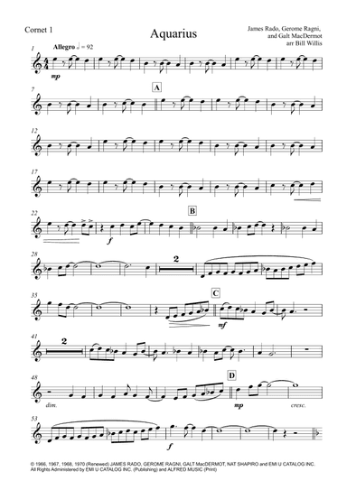 Aquarius (arr. Bill Willis)