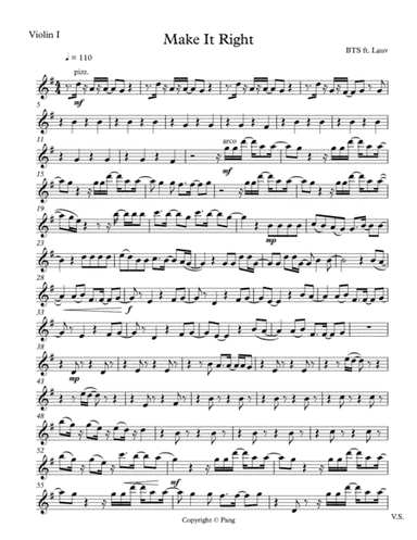 Make It Right (arr. Amanda Pang)