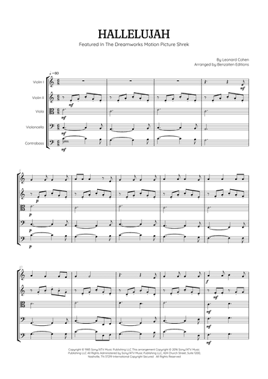 Hallelujah (arr. Benzaiten Editions)