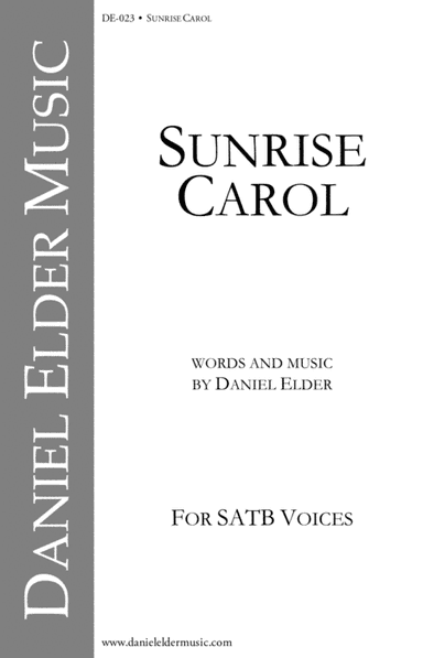 Sunrise Carol