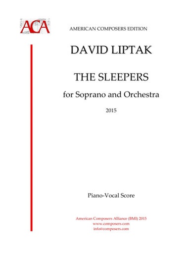 [Liptak] The Sleepers (Piano Reduction)