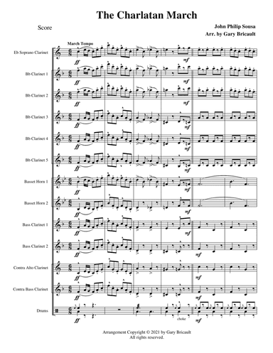 The Charlatan March (arr. Gary Bricault)