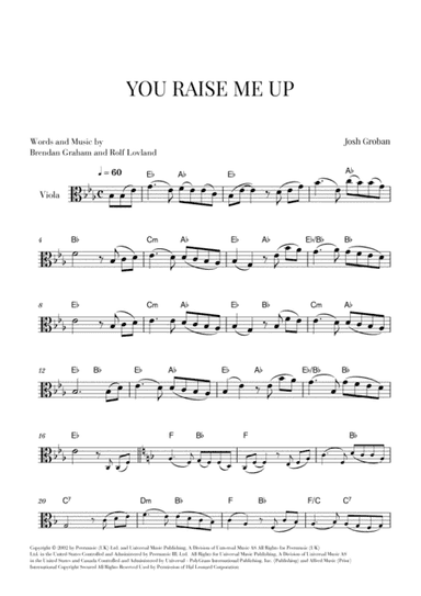 You Raise Me Up (arr. Cadenza Editions)