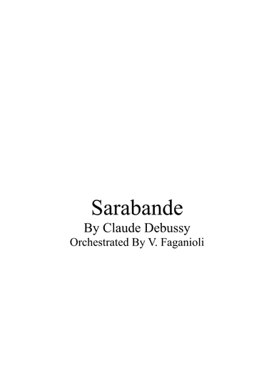 Sarabande (arr. Valdeci Faganioli)