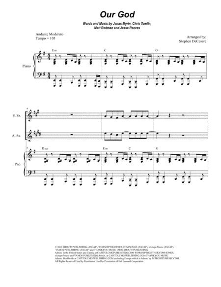Our God (arr. Stephen DeCesare)