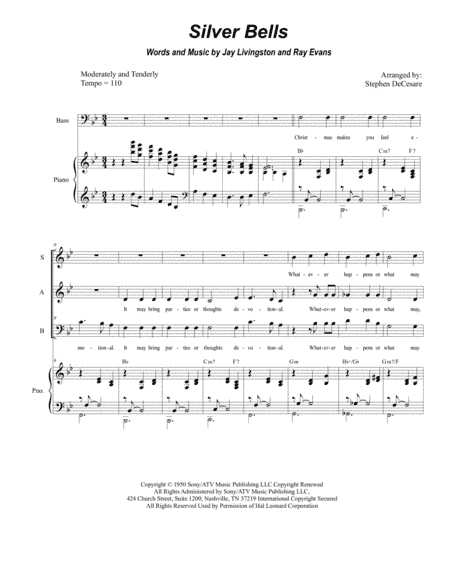 Silver Bells (arr. Stephen DeCesare)