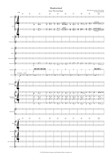 Shadowland (arr. Daniele Ciminiello)