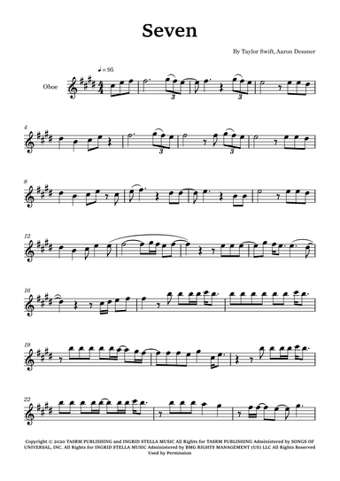 Seven (arr. Glauco Fernandes)