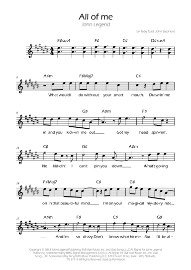 All Of Me (arr. Ygor Nunes)