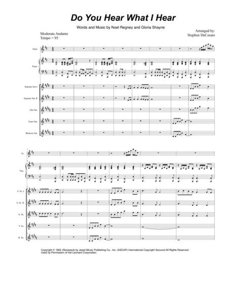 Do You Hear What I Hear (arr. Stephen DeCesare)