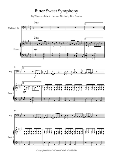 Bittersweet Symphony (arr. Matthew pyeon)