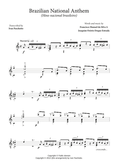 Hino Nacional Brasileiro (Brazilian National Anthem) (arr. Ivan Paschoito)