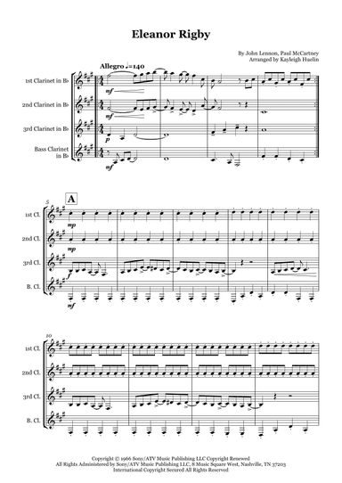 Eleanor Rigby (arr. Kayleigh Huelin)