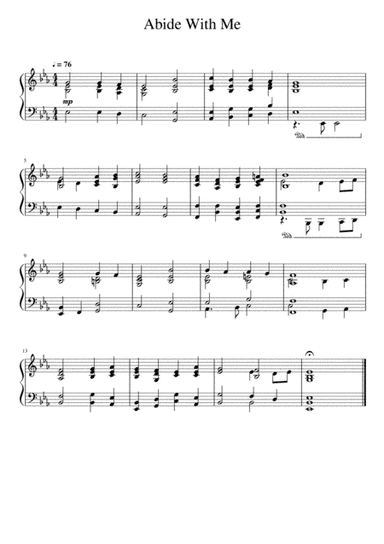 Abide With Me (arr. Tim Julian Worner)