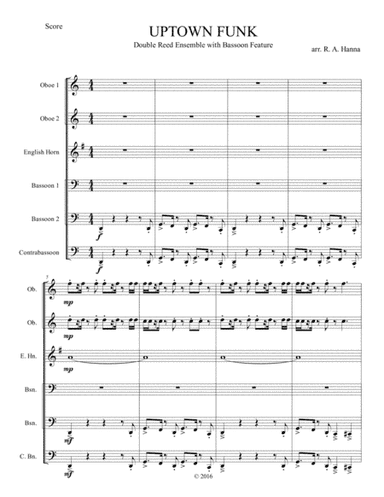 Uptown Funk (arr. Reed A. Hanna)
