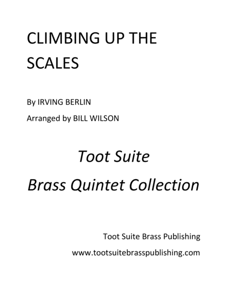 Climbing Up the Scales (arr. Bill Wilson)