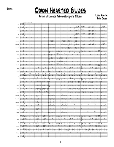 Down Hearted Blues (arr. Pete Cross)